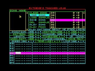 ZX Spectrum tracker gyűjtemény