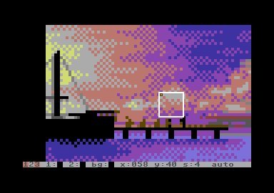 Flick0r v1.0 (Commodore 64)