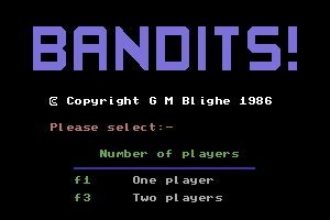 Bandits! (Commodore 64)