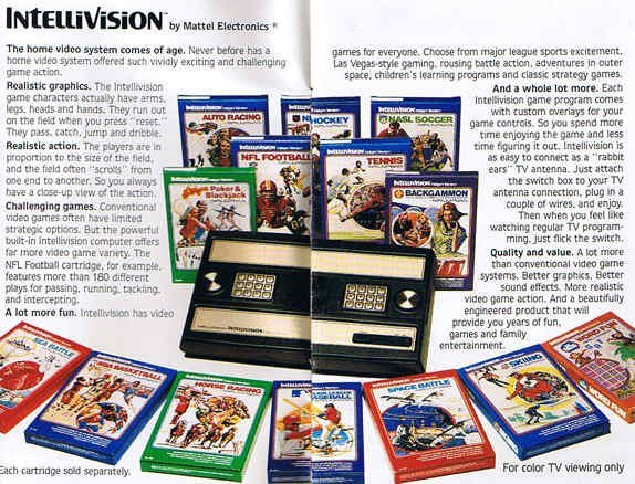 Bemutatkozik a Mattel Intellivision