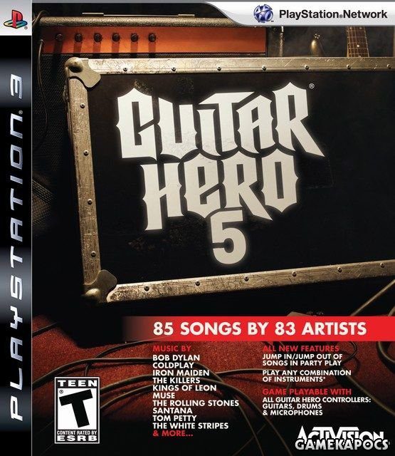 Guitar Hero 5 – megvan a lemezborító