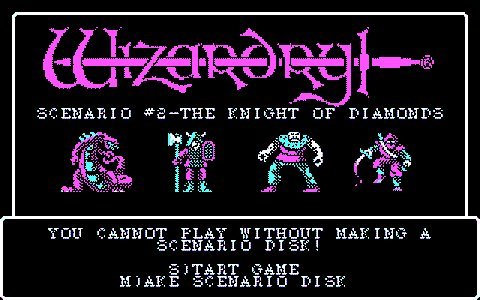 Wizardry II: The Knight of Diamonds (E)