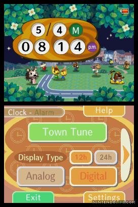 DSiWare – Animal Crossing Clock