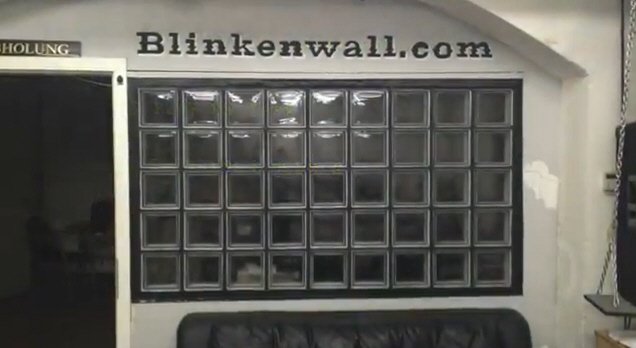 Blinkenwall, C64 falfestés