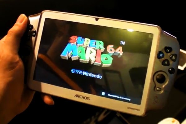 Archos Gamepad, élőben