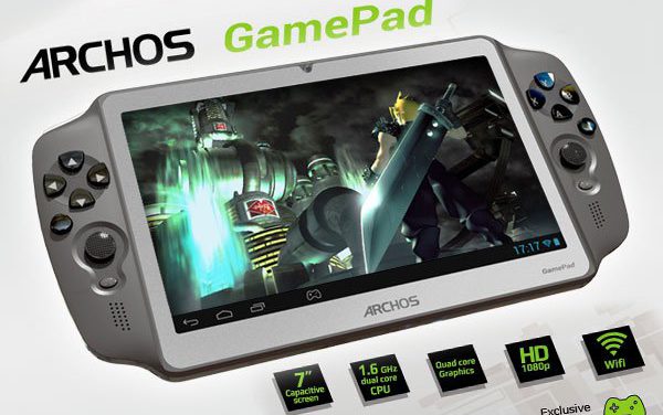 Megjelent az Archos Gamepad