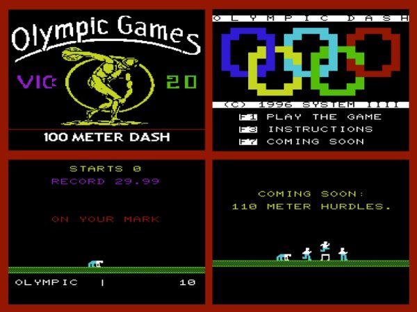 Olympic Dash (VIC20)