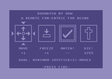 Boxmatch (C64)