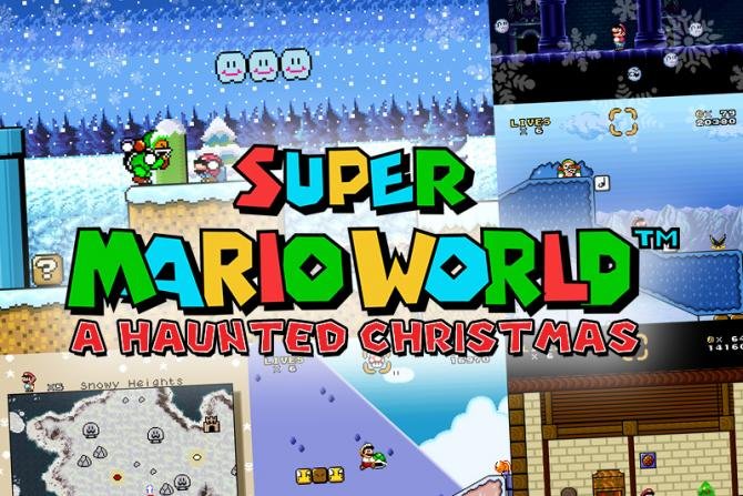 Super Mario World: A Haunted Christmas (SNES)