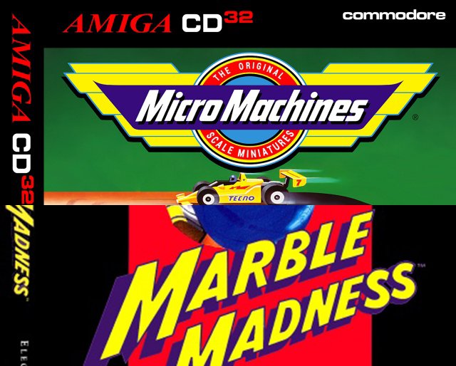 Micro Machines & Marble Madness (CD32)