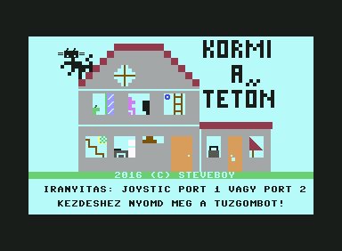 Kormi a tetőn (C64)